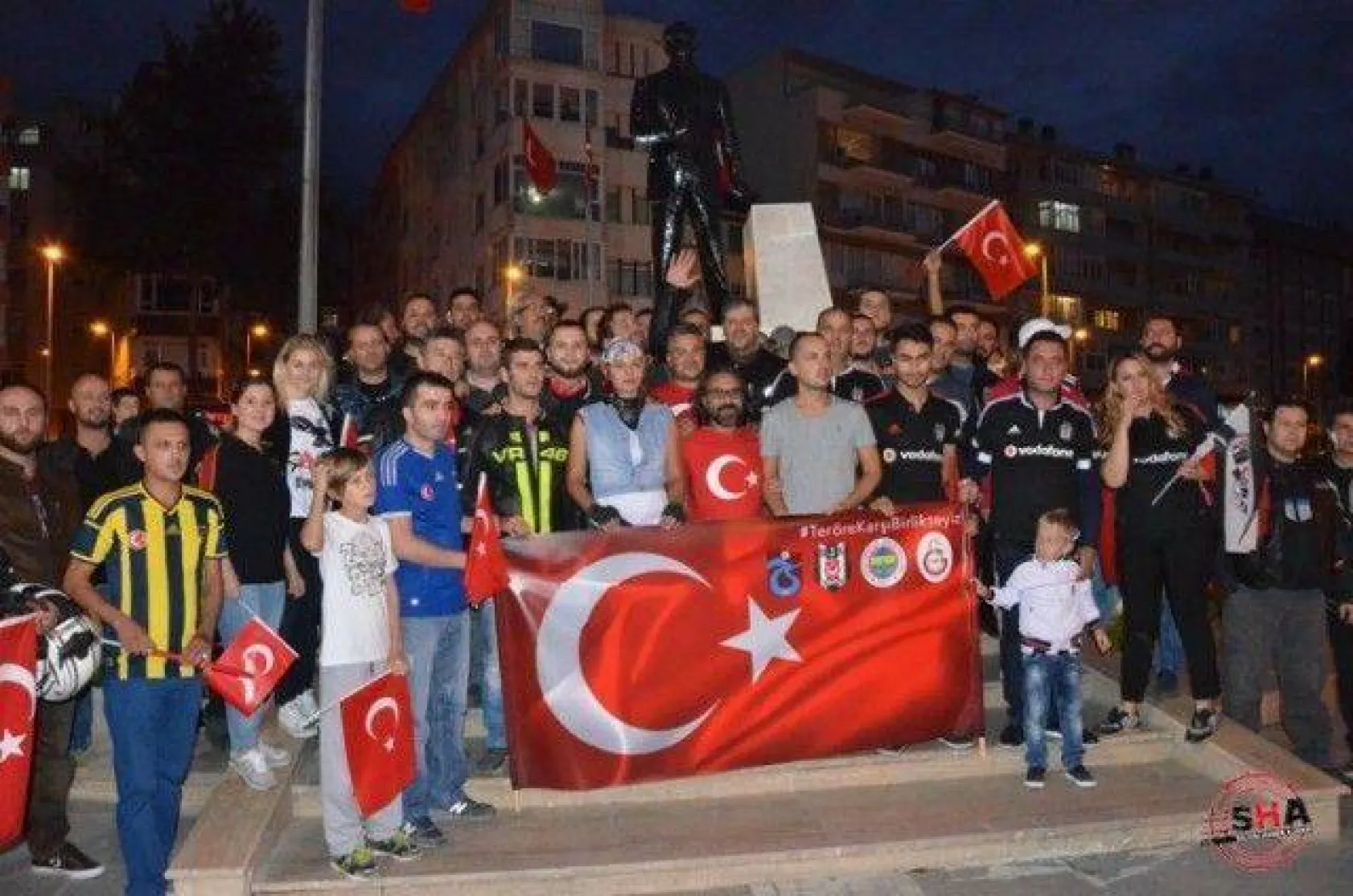 Silivri Teröre karşı birlik oldu