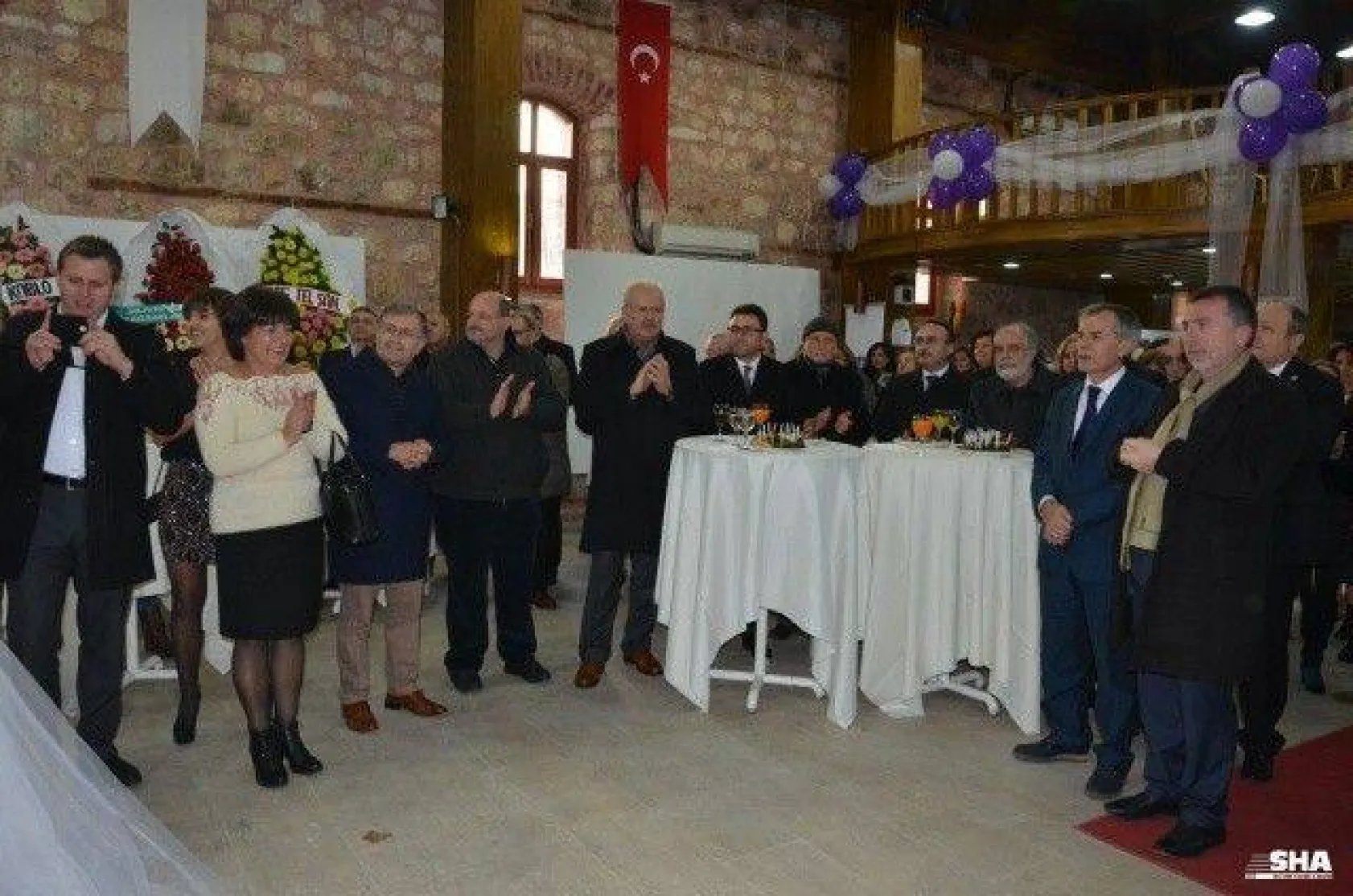 İşadamları bu nikâhta bir araya geldi