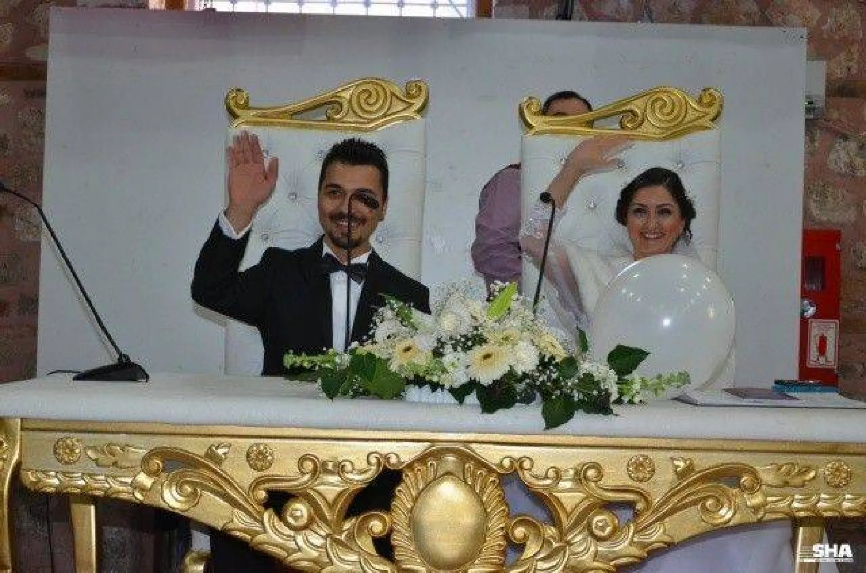 İşadamları bu nikâhta bir araya geldi