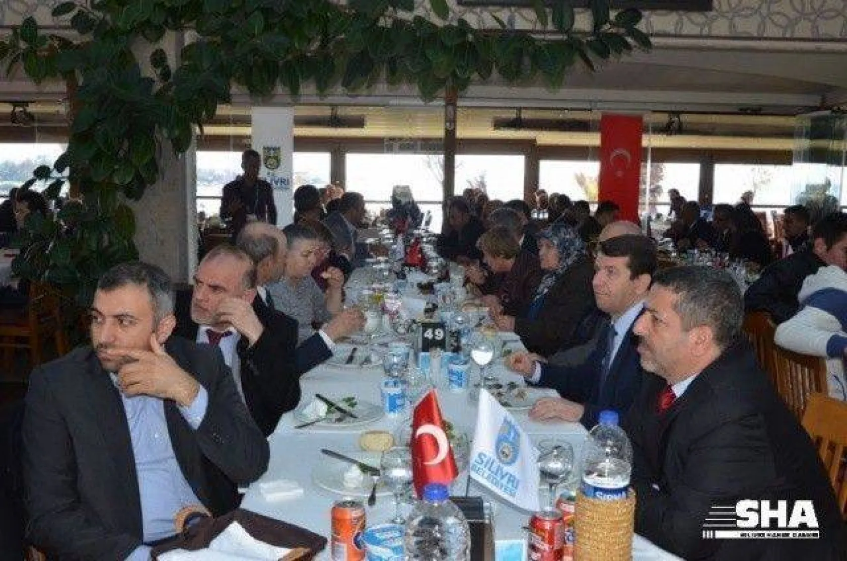 Şehitlikler ziyaret edildi