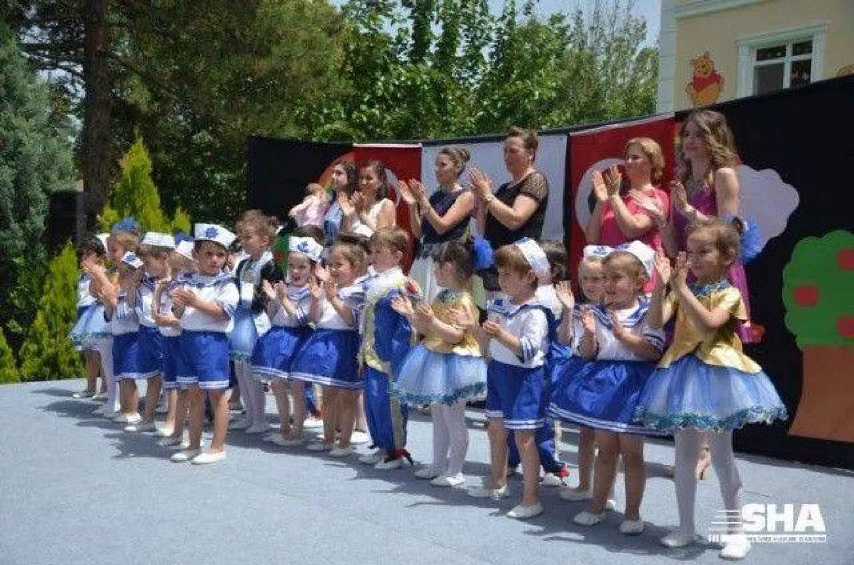 Berrak Anaokulu öğrencileri gösterileriyle büyüledi