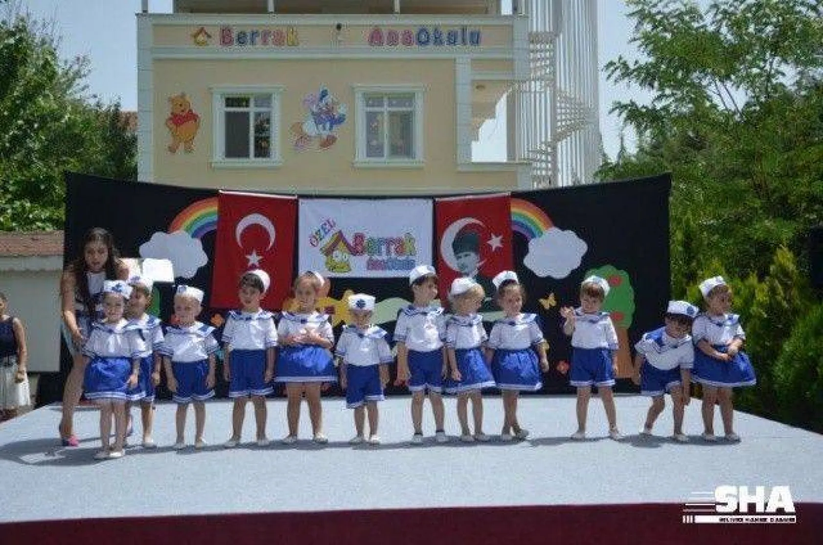 Berrak Anaokulu öğrencileri gösterileriyle büyüledi