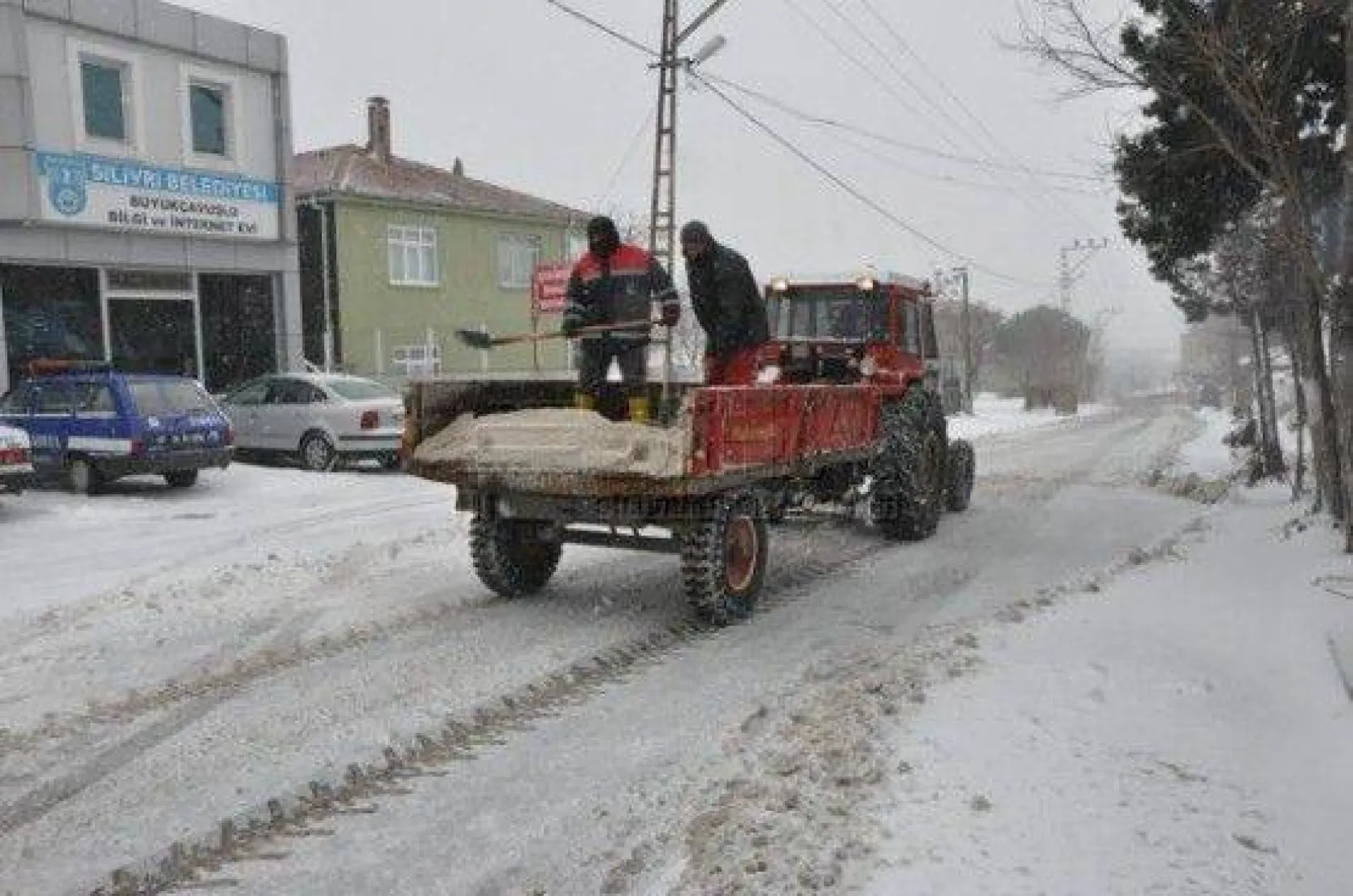 Silivri Beyaza Büründü