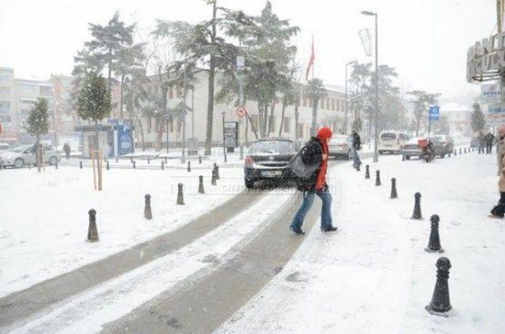 Silivri Beyaza Büründü