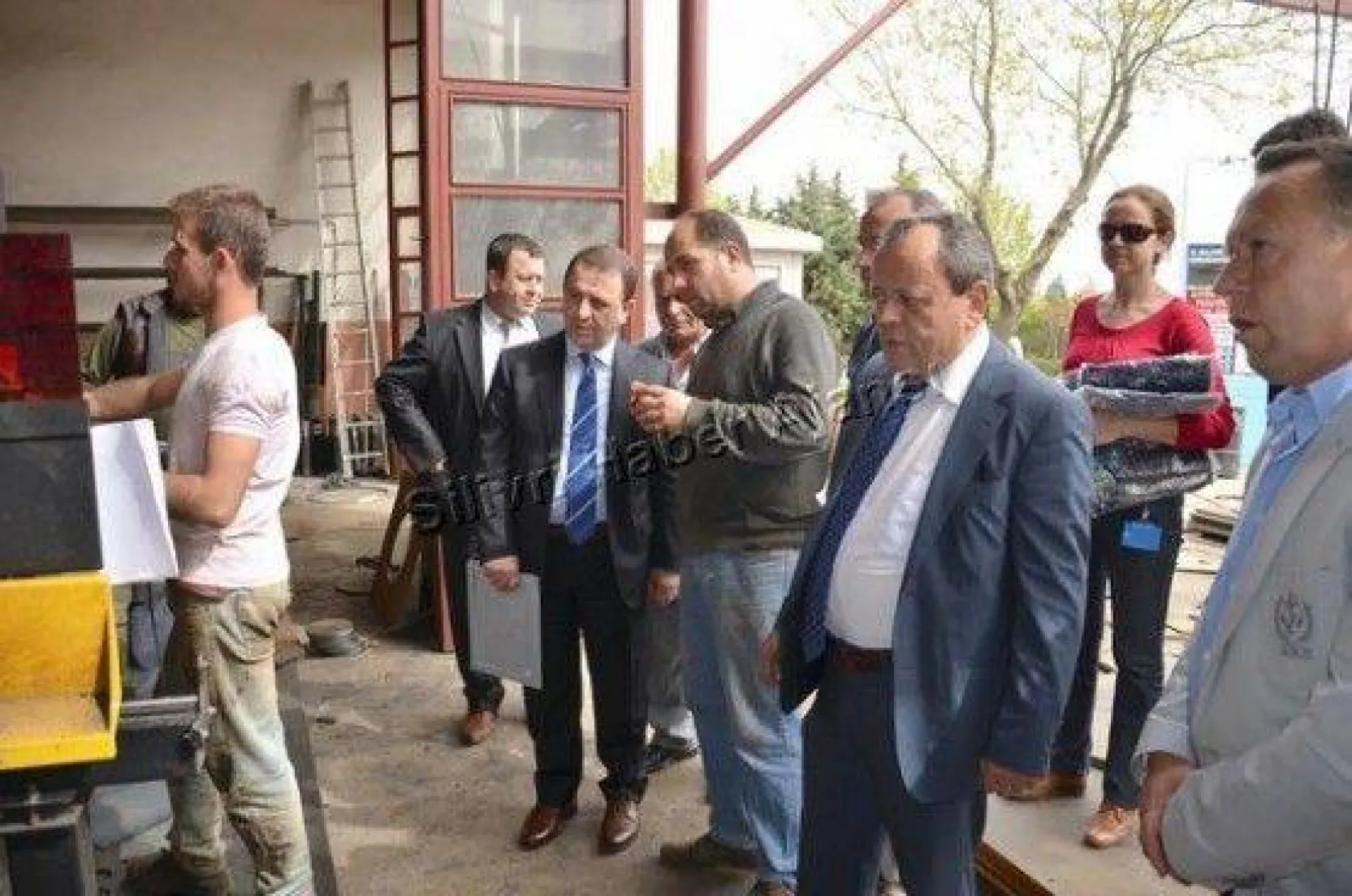 Sanayi Esnafına Işıklar Ziyareti