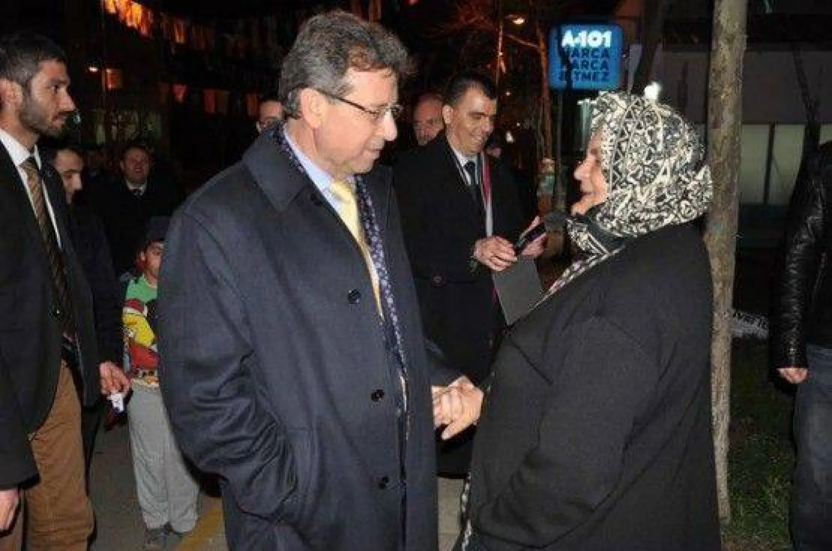 Baba Ocağında Gönüllerin Başkanı diye karşılandı