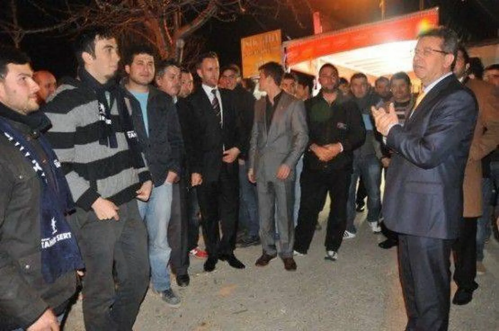 Selimpaşa'dan Sert'e coşkulu karşılama