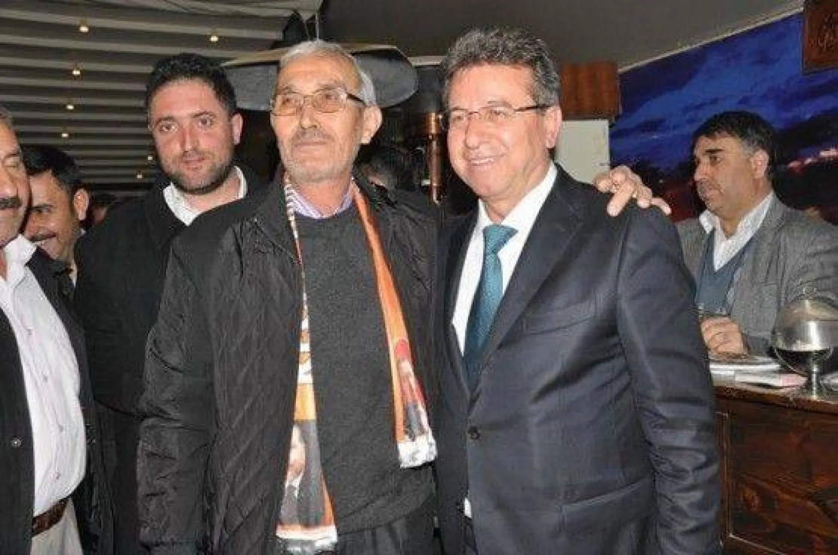 Tahir Sert Hafriyatçılarla Akşam Yemeğinde Buluştu