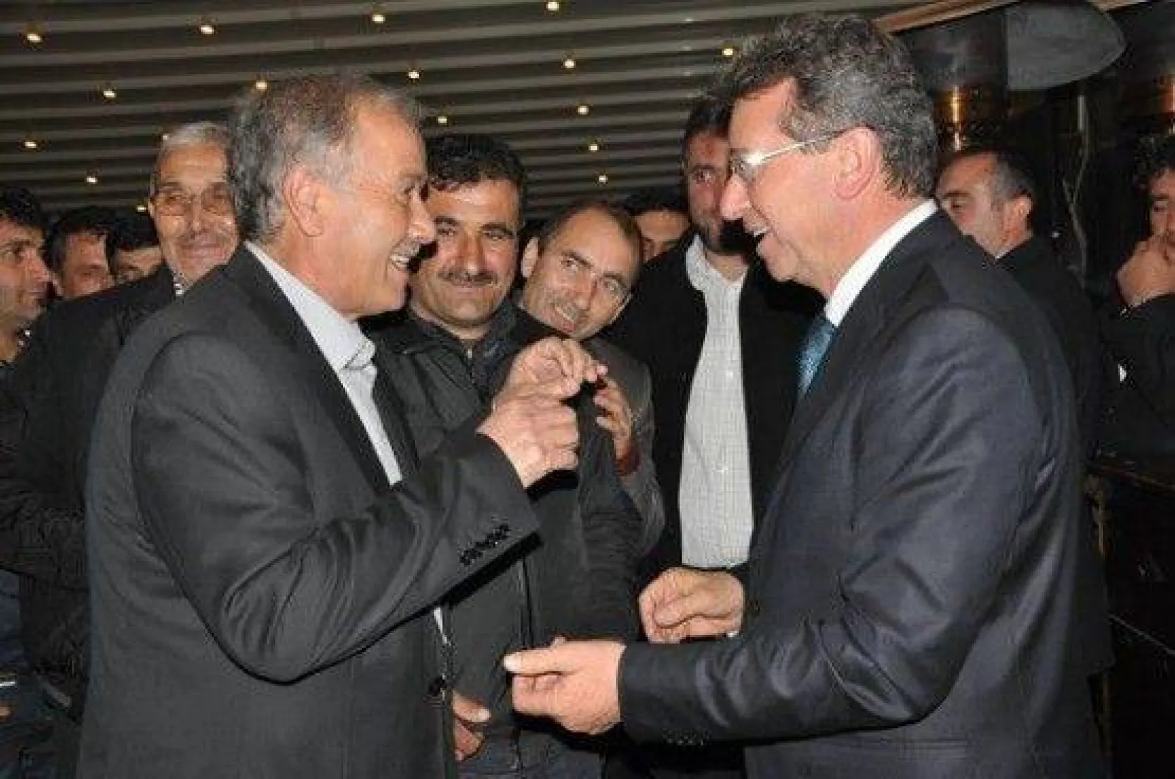 Tahir Sert Hafriyatçılarla Akşam Yemeğinde Buluştu