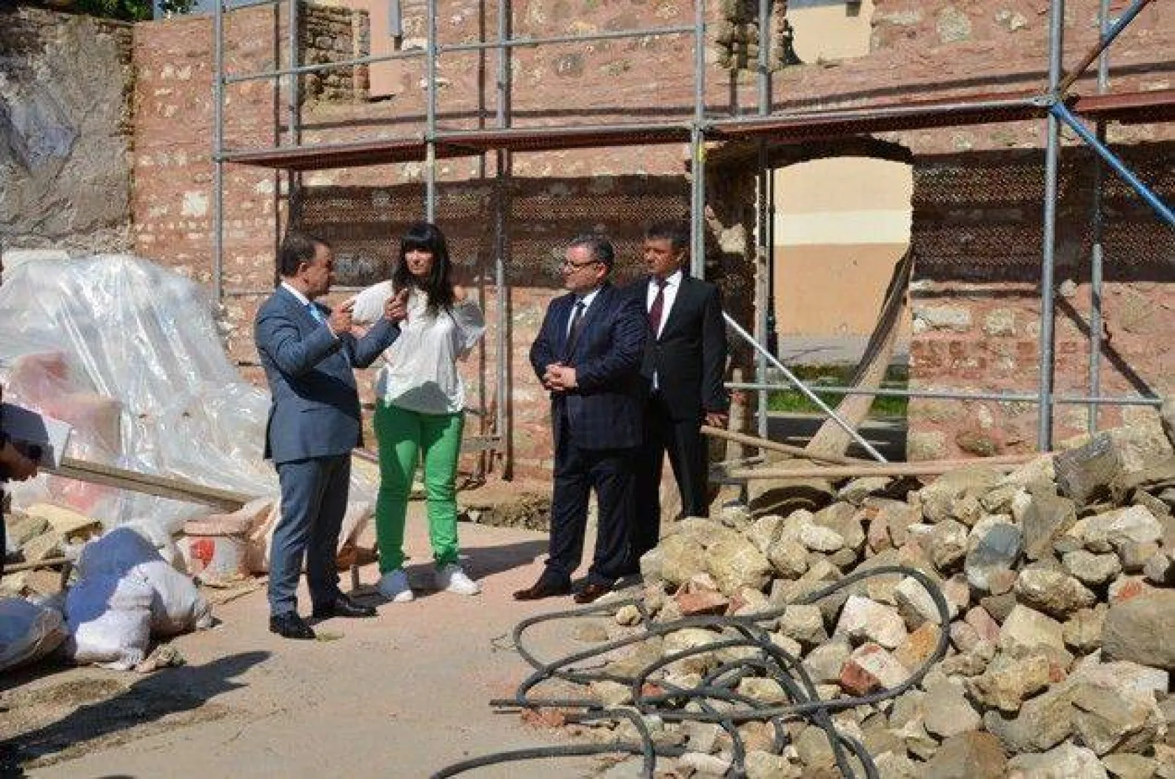 Kültür Sokağı Çalışmaları Devam Ediyor