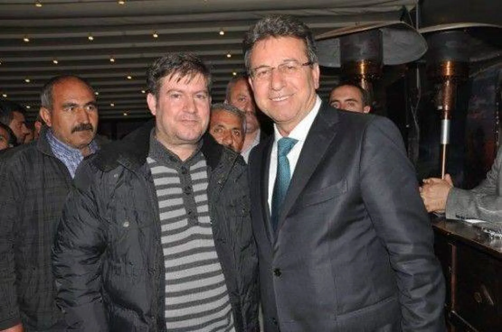 Tahir Sert Hafriyatçılarla Akşam Yemeğinde Buluştu