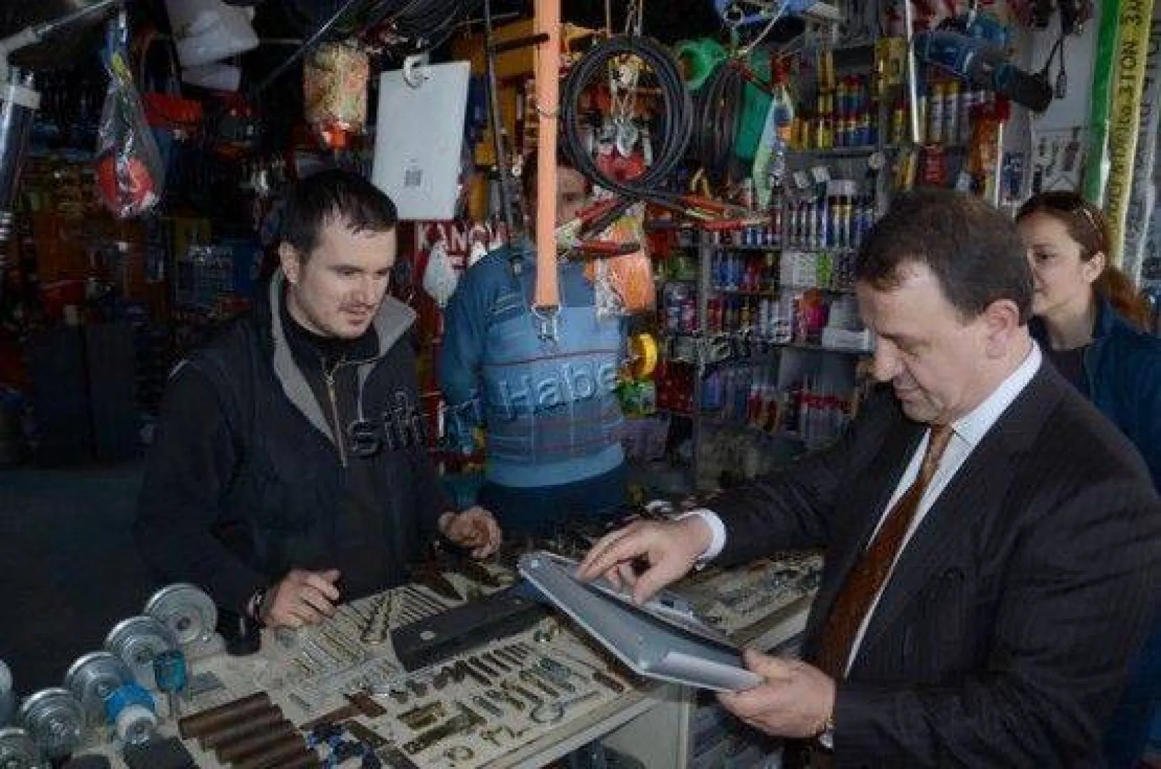 Sanayi Esnafına Işıklar Ziyareti