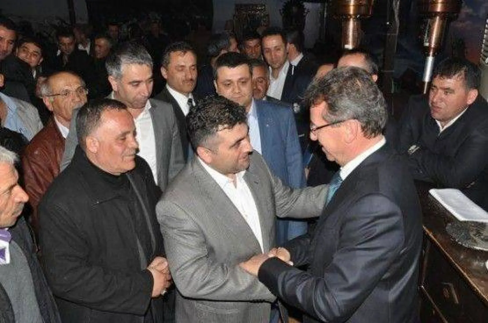 Tahir Sert Hafriyatçılarla Akşam Yemeğinde Buluştu