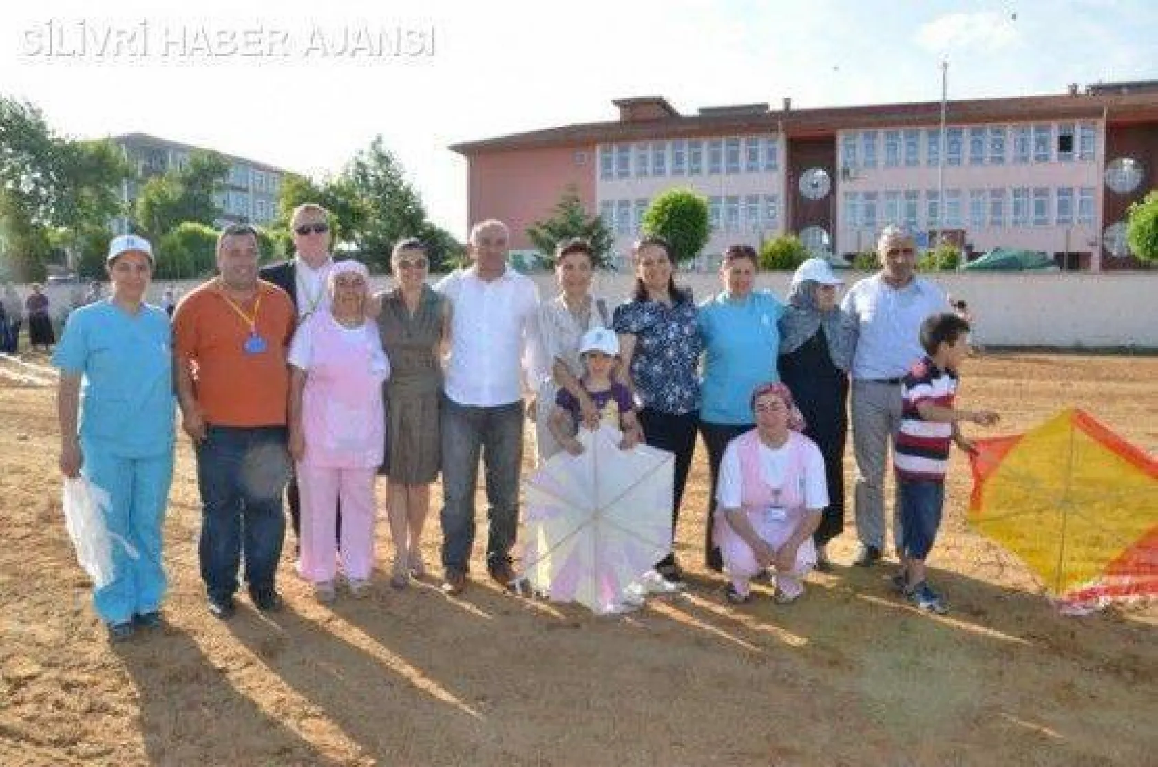 Uçurtmalar gökyüzüyle buluştu