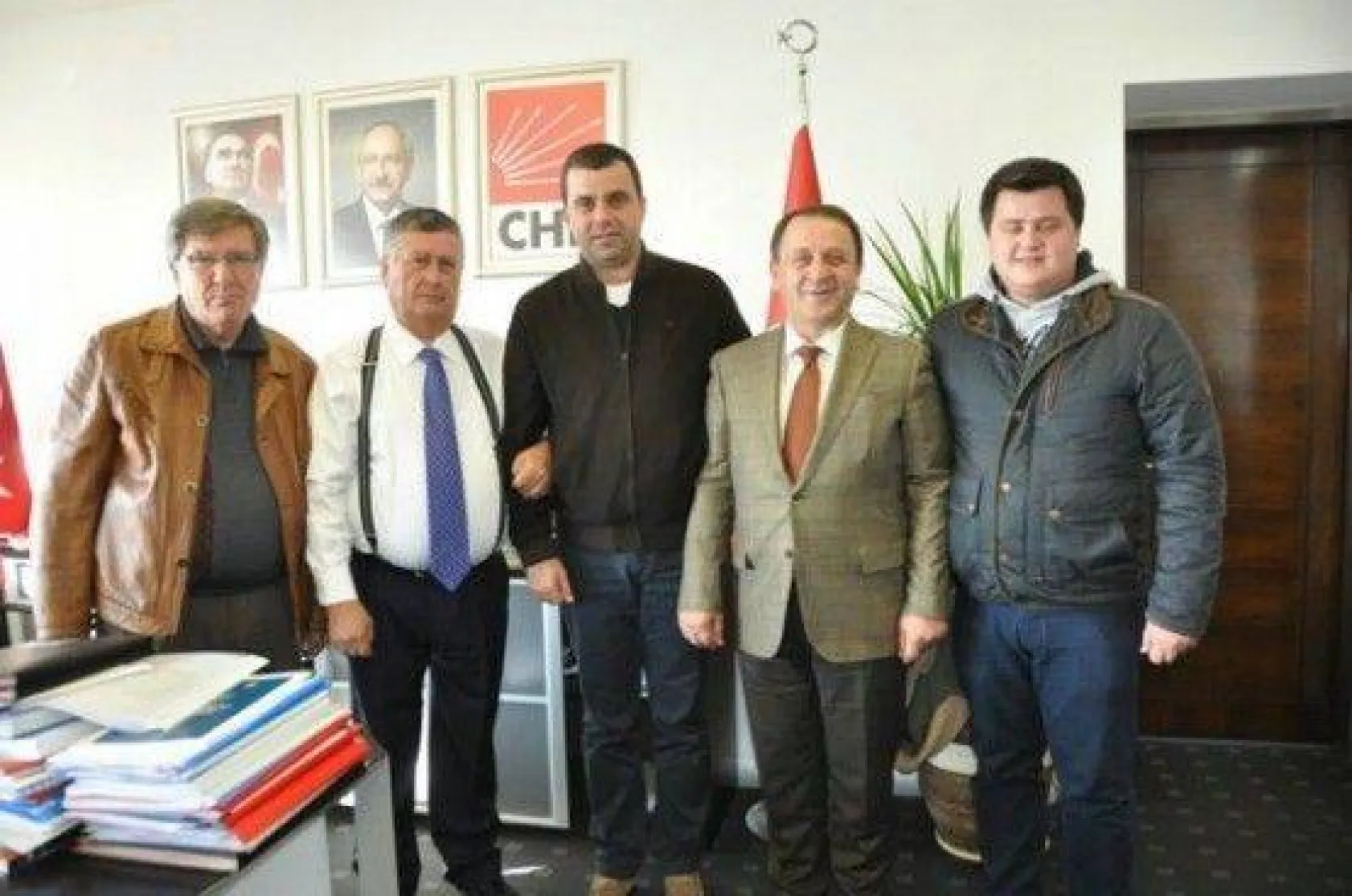 CHP'liler Ata'nın huzurunda
