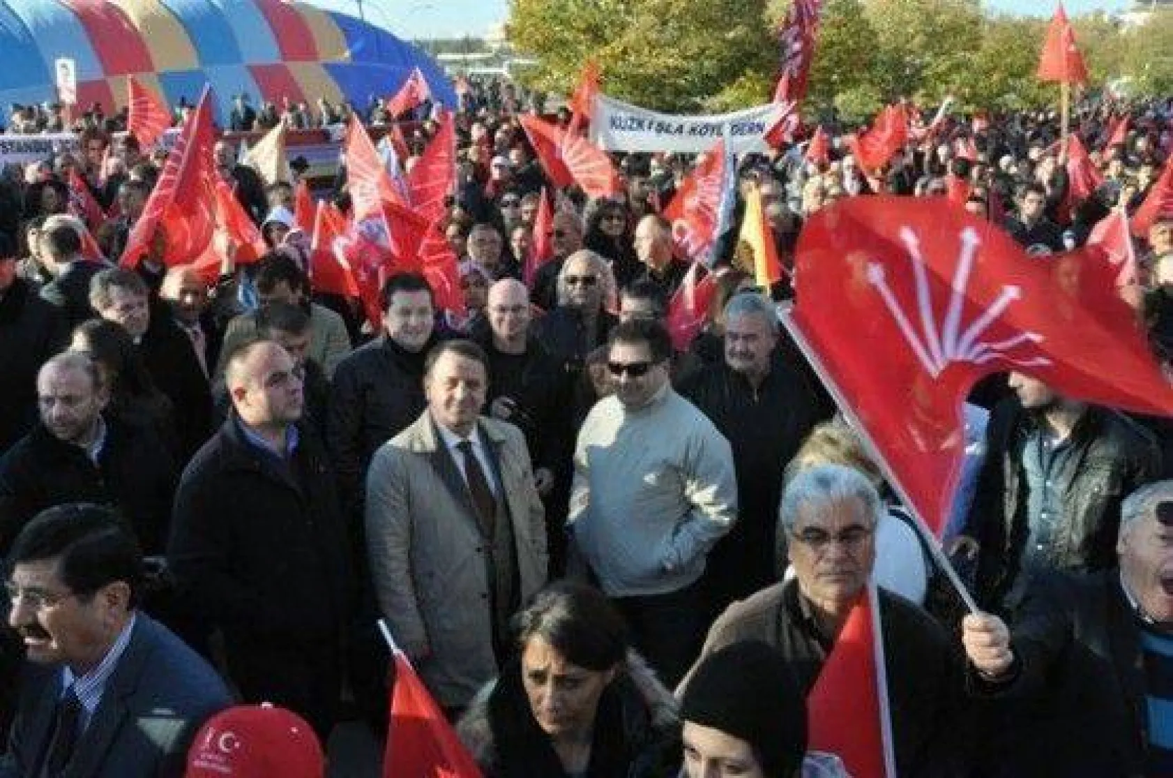 CHP'liler Ata'nın huzurunda