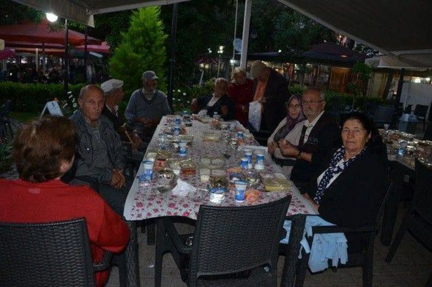 Rizeliler iftar sofrasında bir araya geldi