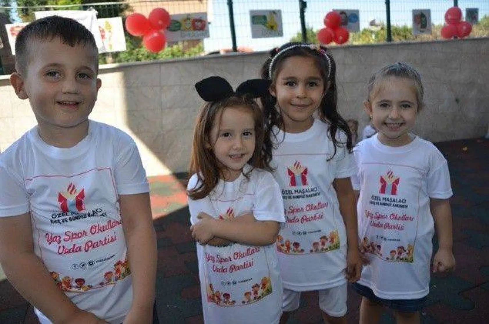 Maşalacı Anaokulu öğrencileri yaz okuluna veda etti