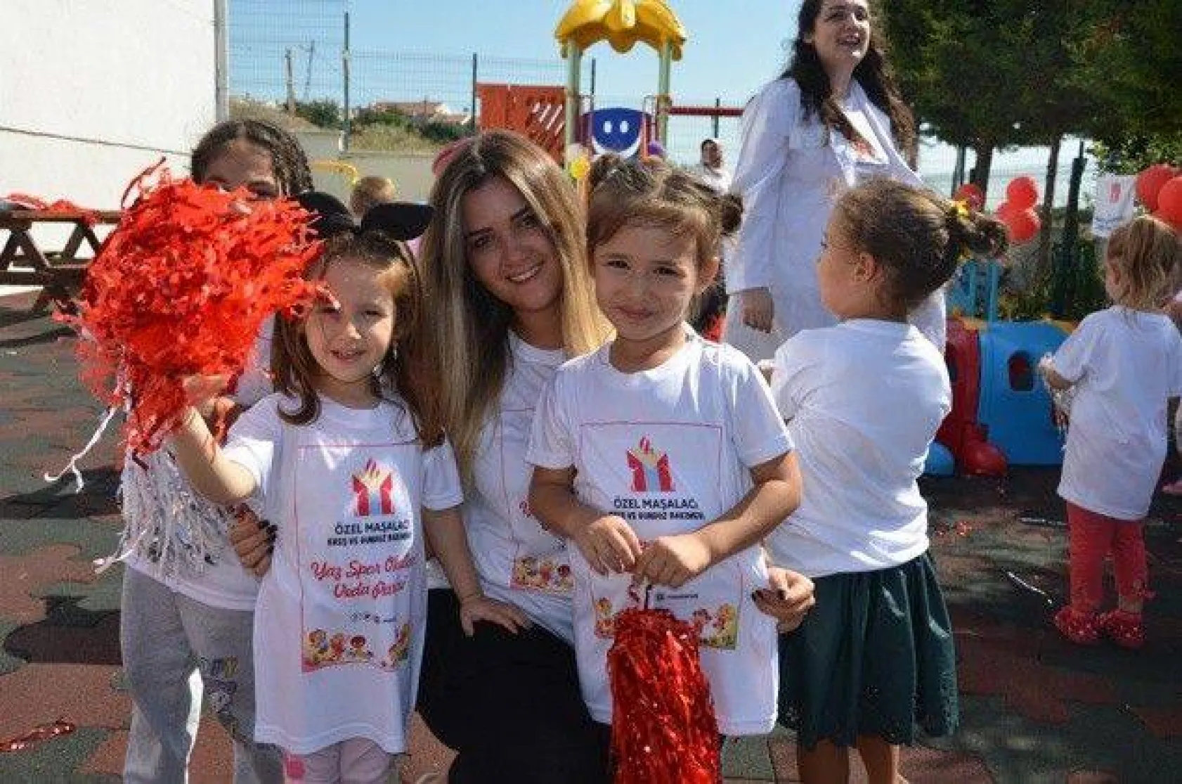 Maşalacı Anaokulu öğrencileri yaz okuluna veda etti