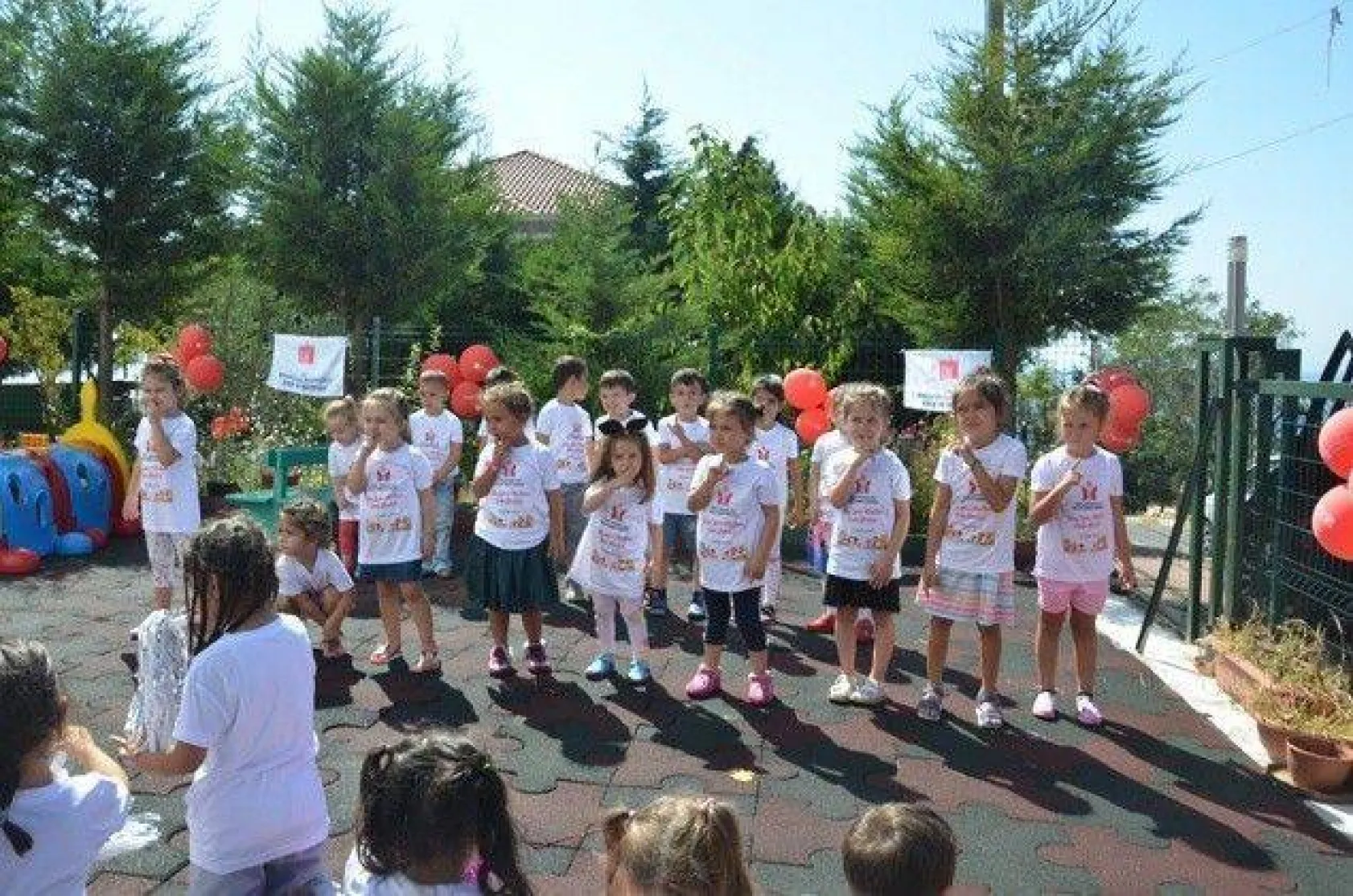 Maşalacı Anaokulu öğrencileri yaz okuluna veda etti