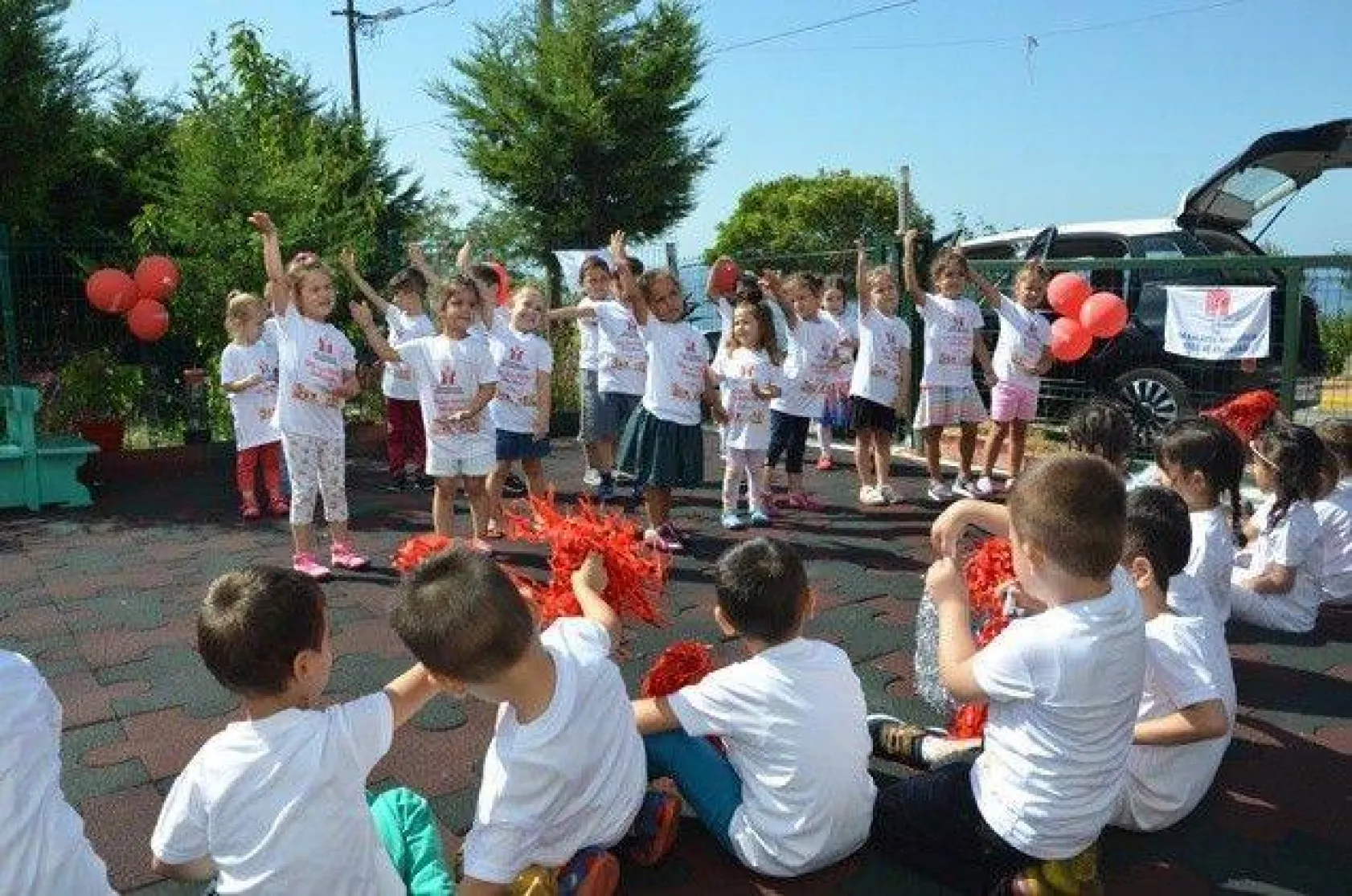 Maşalacı Anaokulu öğrencileri yaz okuluna veda etti