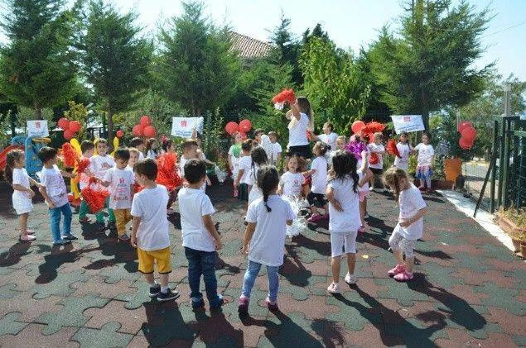 Maşalacı Anaokulu öğrencileri yaz okuluna veda etti