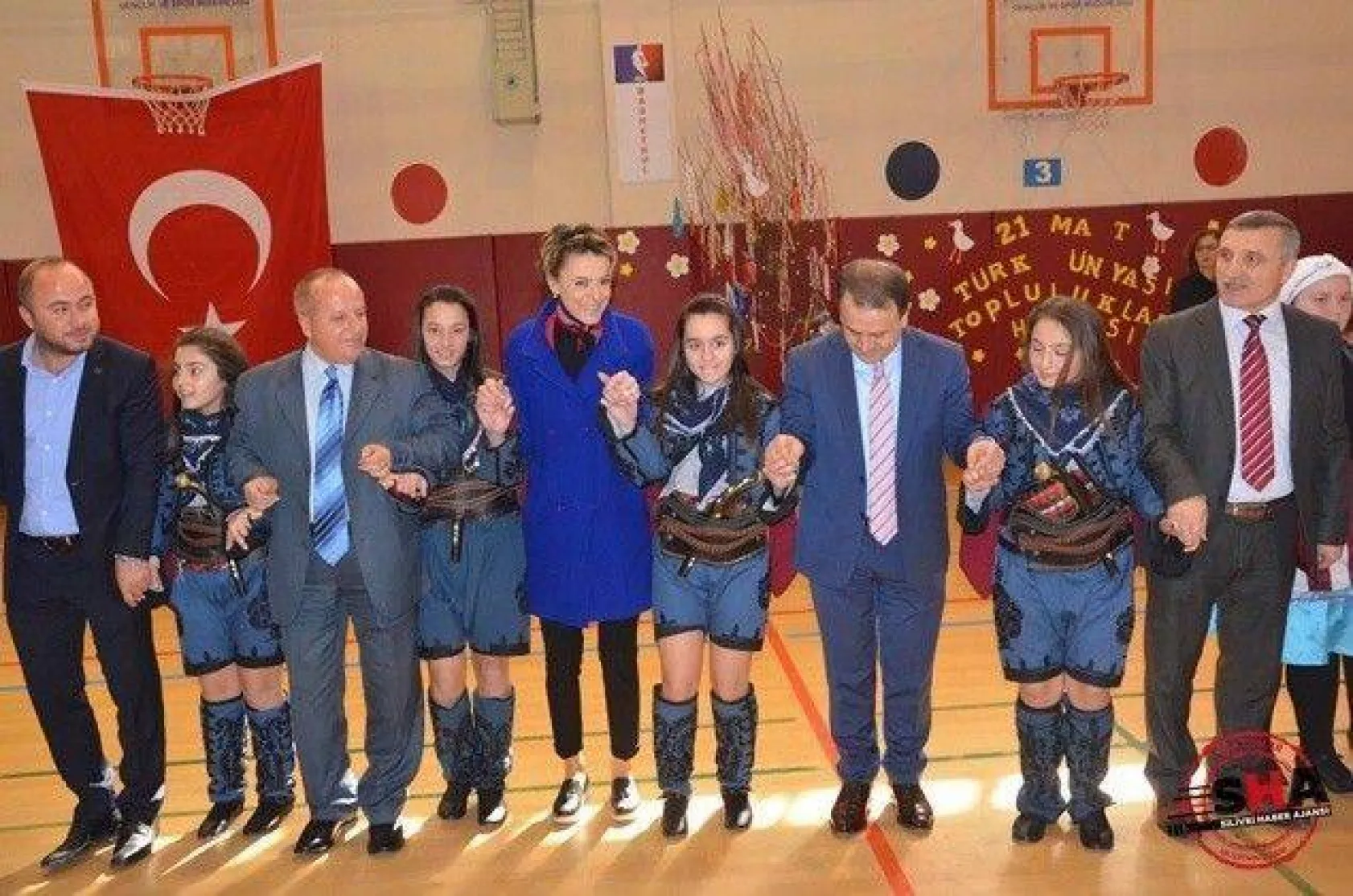 Nevruz Ateşi Selimpaşa'da yakıldı