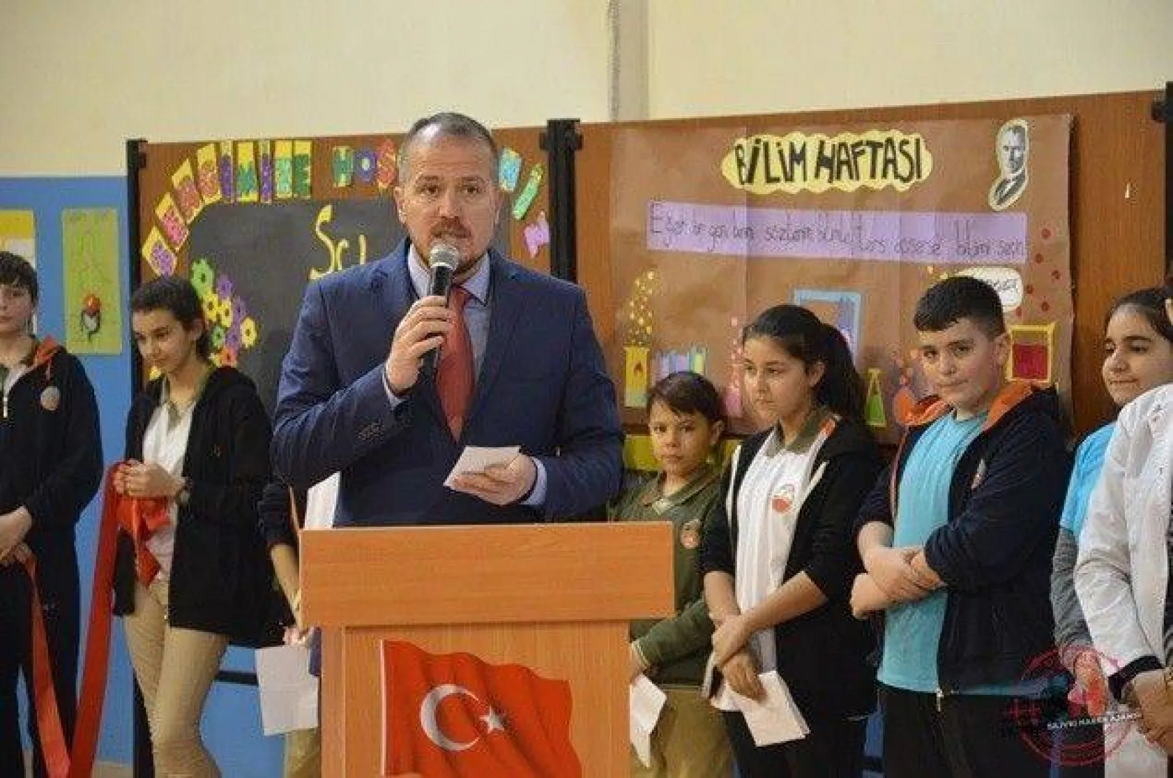 Silivri Ortaokulu'ndan Bilim ve Teknoloji Haftası Sergisi