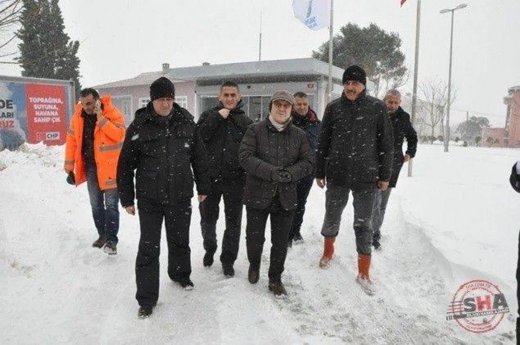 Silivri Belediyesi'nin karla mücadele çalışmaları