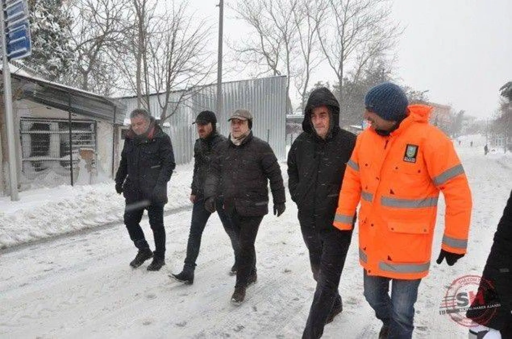 Silivri Belediyesi'nin karla mücadele çalışmaları