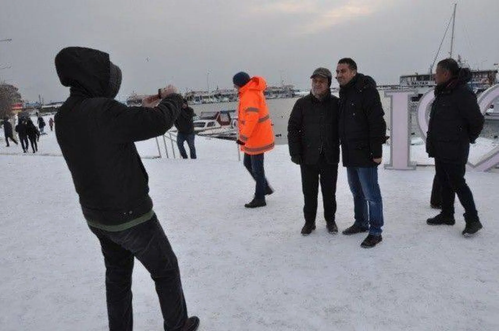 Kış mevsiminde Silivri