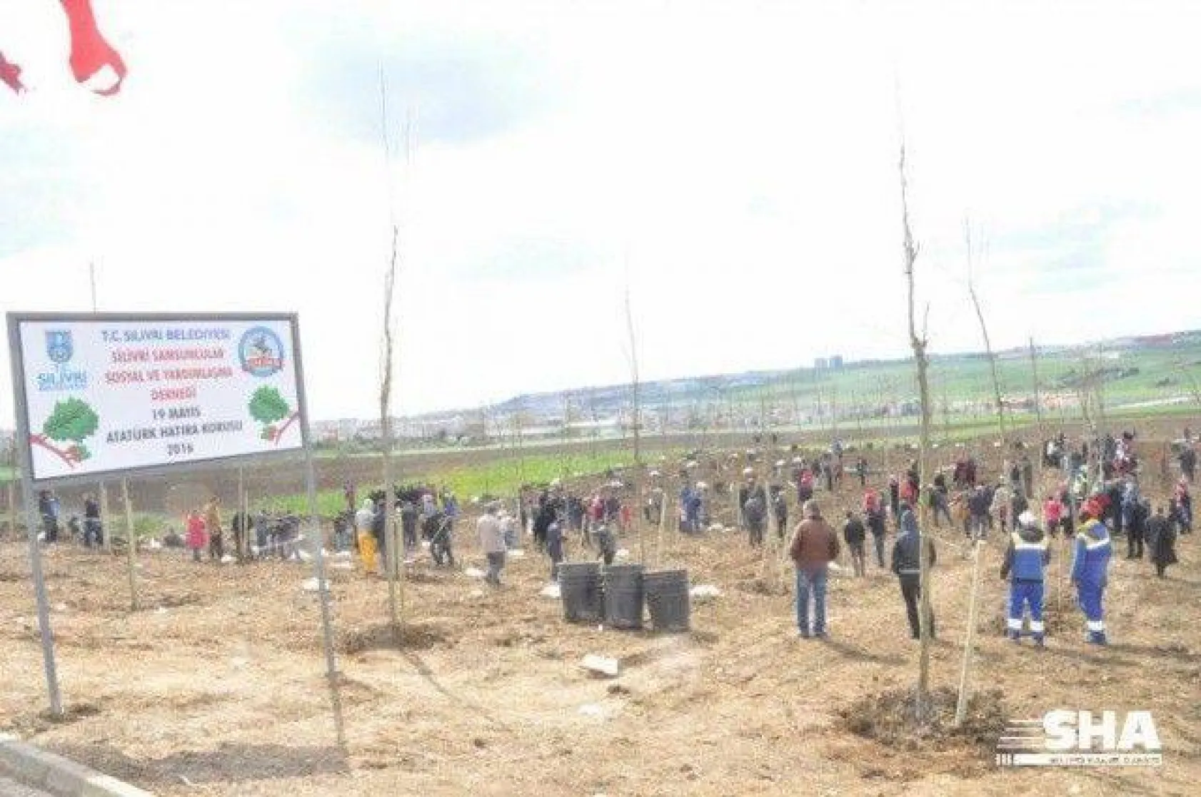 Samsunlulardan Silivri'ye 19 Mayıs Atatürk Hatıra Korusu