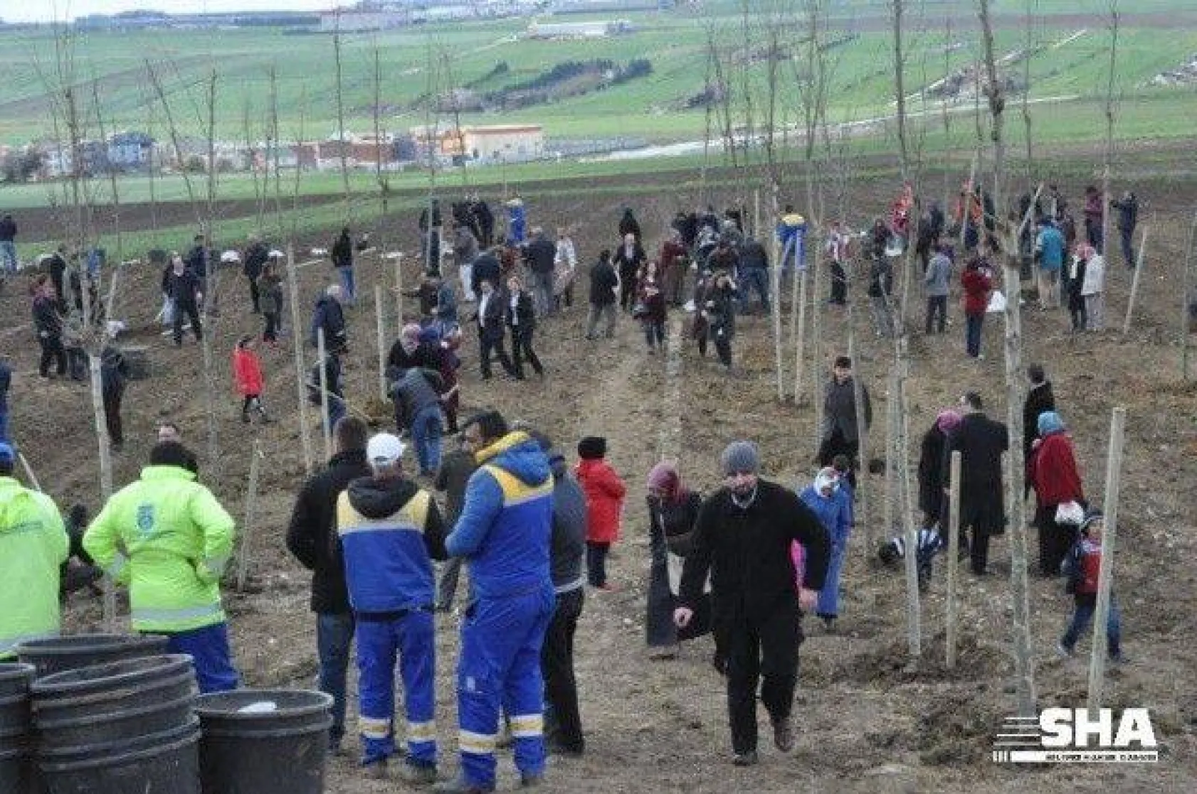 Samsunlulardan Silivri'ye 19 Mayıs Atatürk Hatıra Korusu