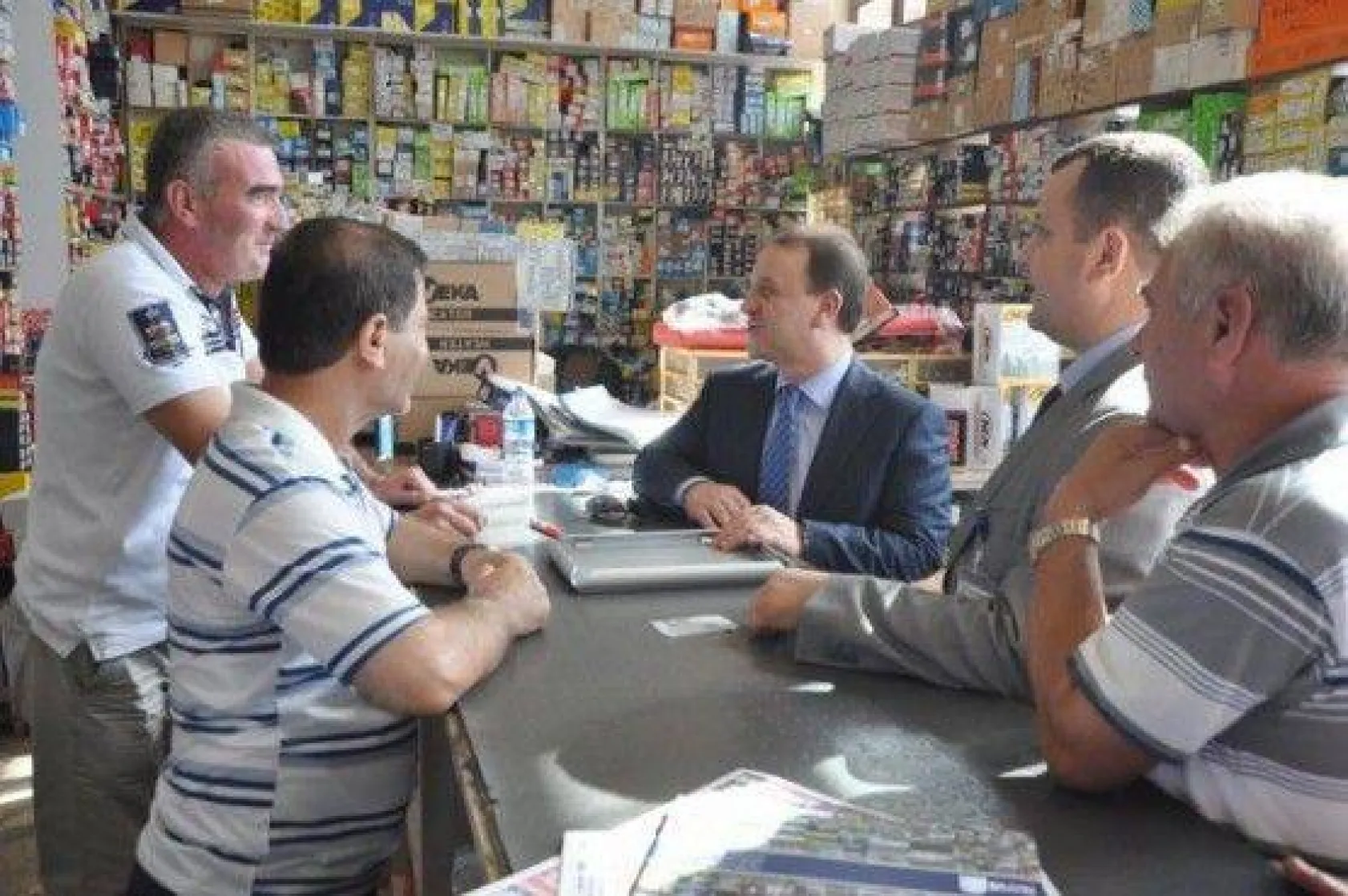 Işıklar Esnaf Ziyaretlerine Devam Ediyor