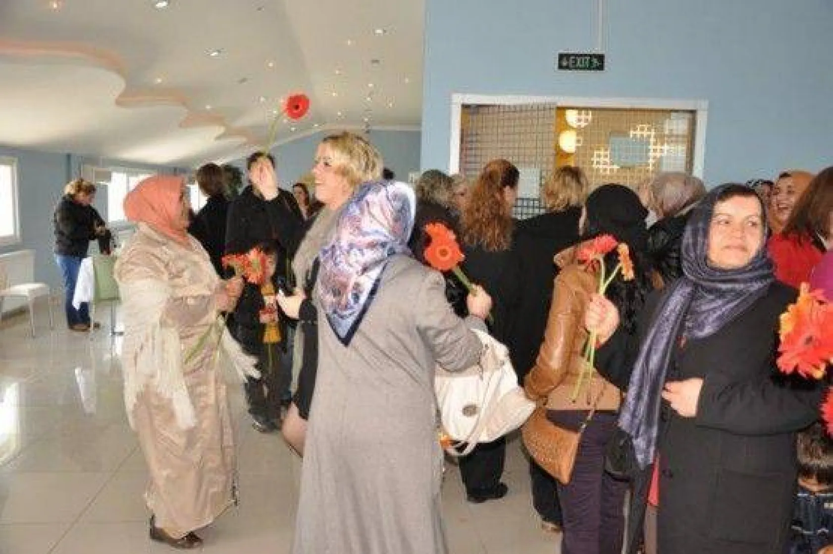 Silivrili Kadınlar Şiddete Karşı Dans Etti