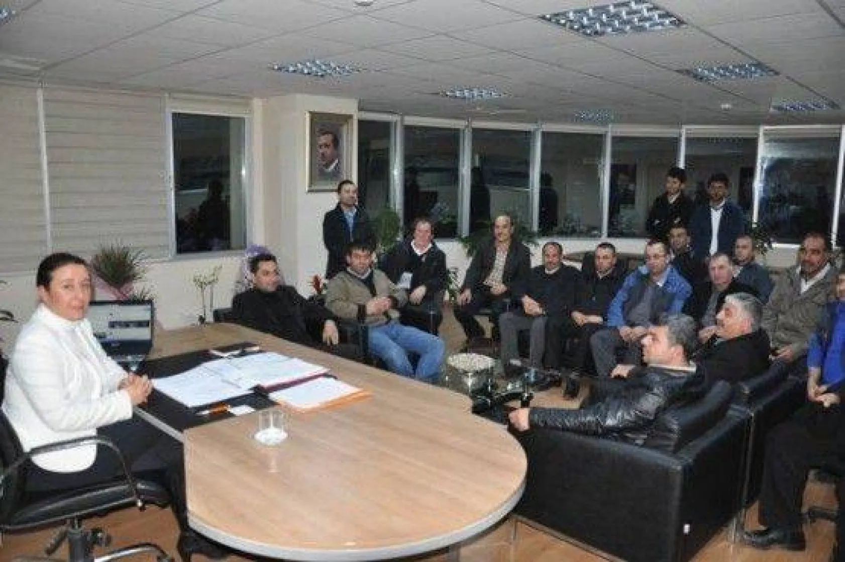 Başkan Demiral'e Ziyaretçi Akını