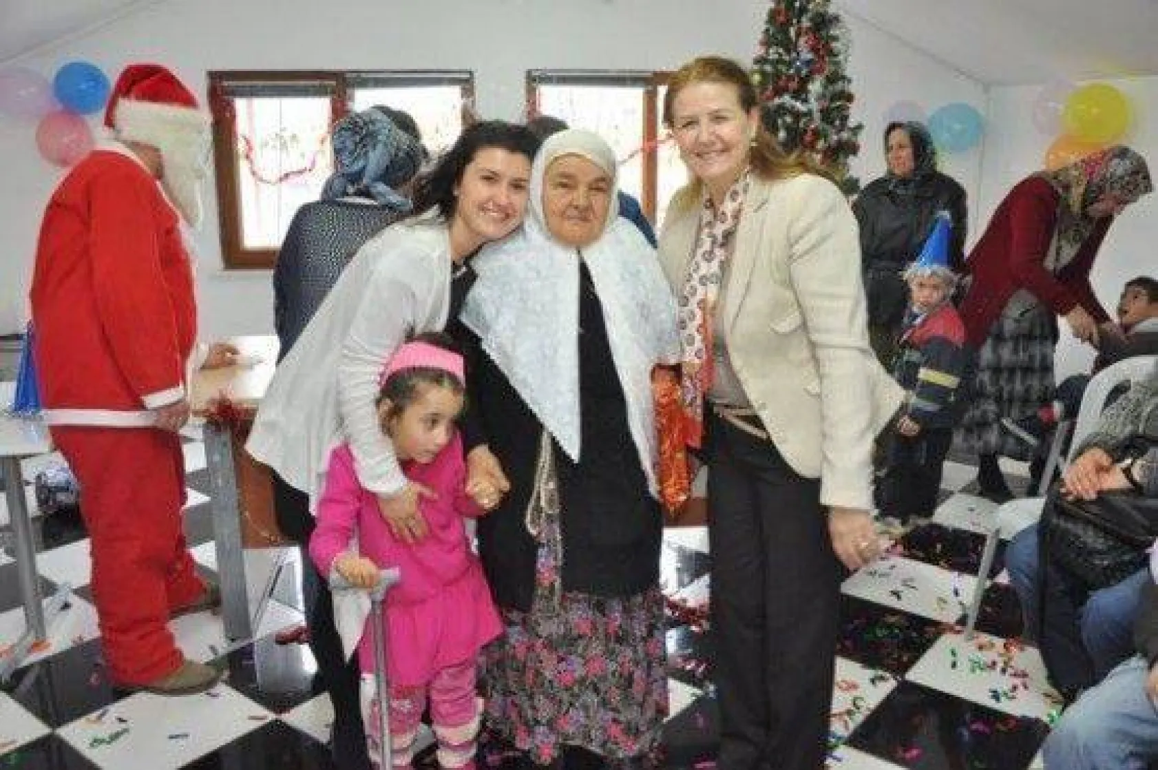 Özel öğrencilere özel yeni yıl kutlaması