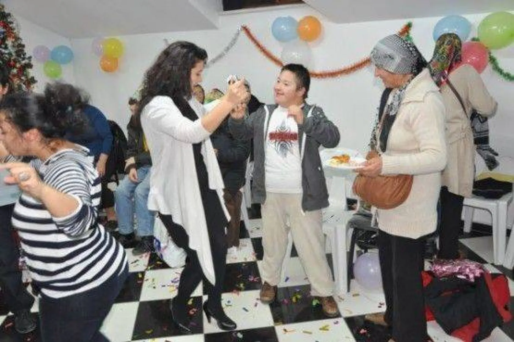 Özel öğrencilere özel yeni yıl kutlaması