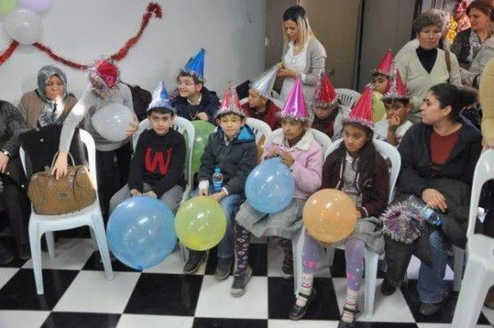 Özel öğrencilere özel yeni yıl kutlaması