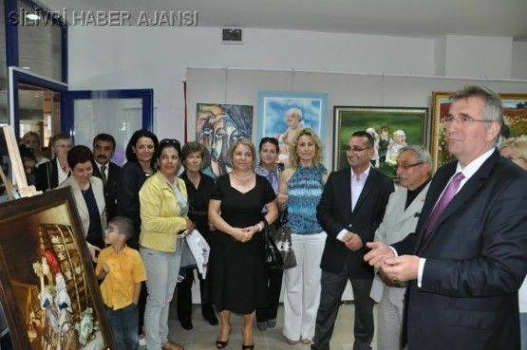 Çatalca Belediyesi sergisi Silivri'de açıldı