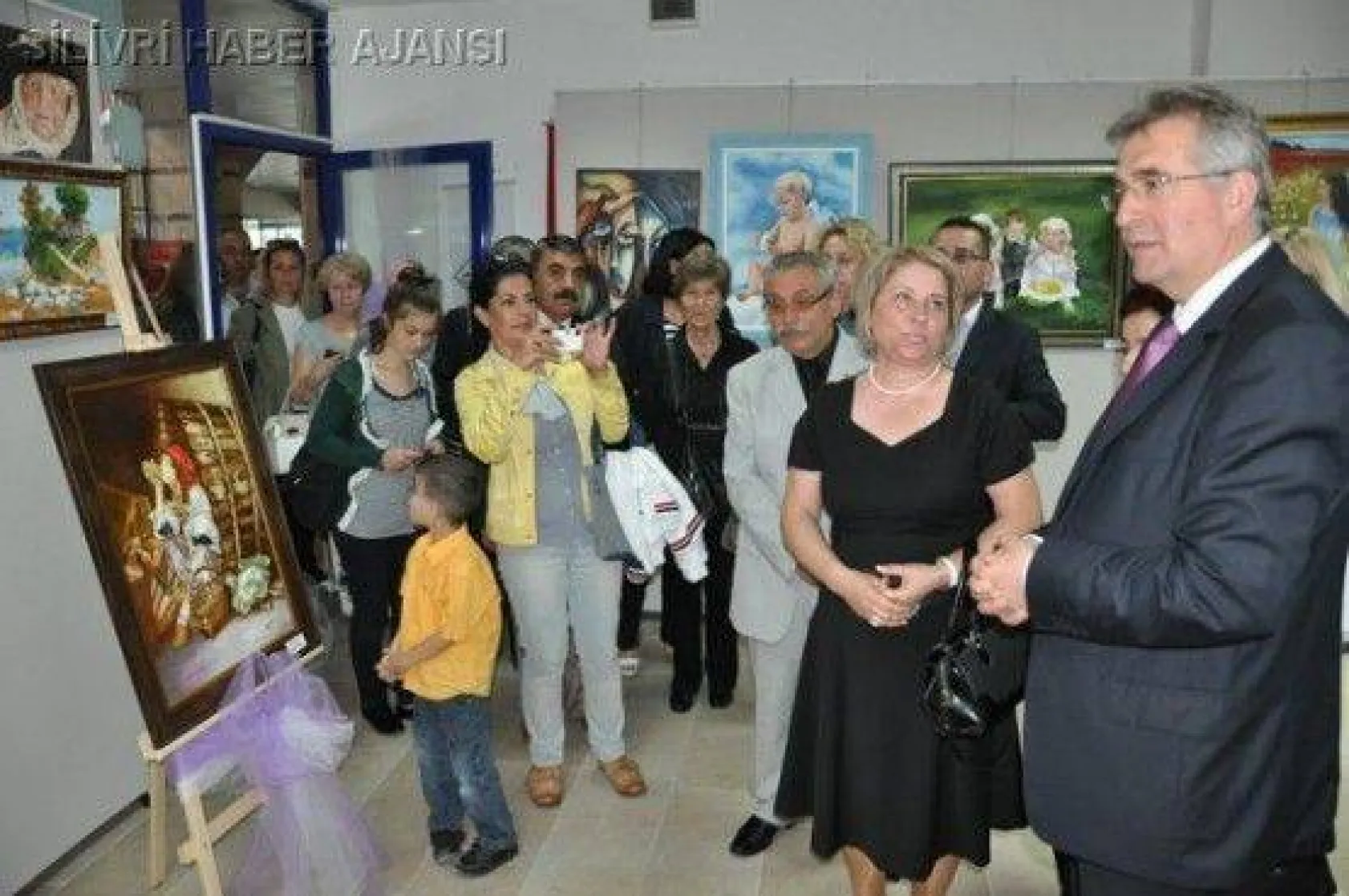 Çatalca Belediyesi sergisi Silivri'de açıldı