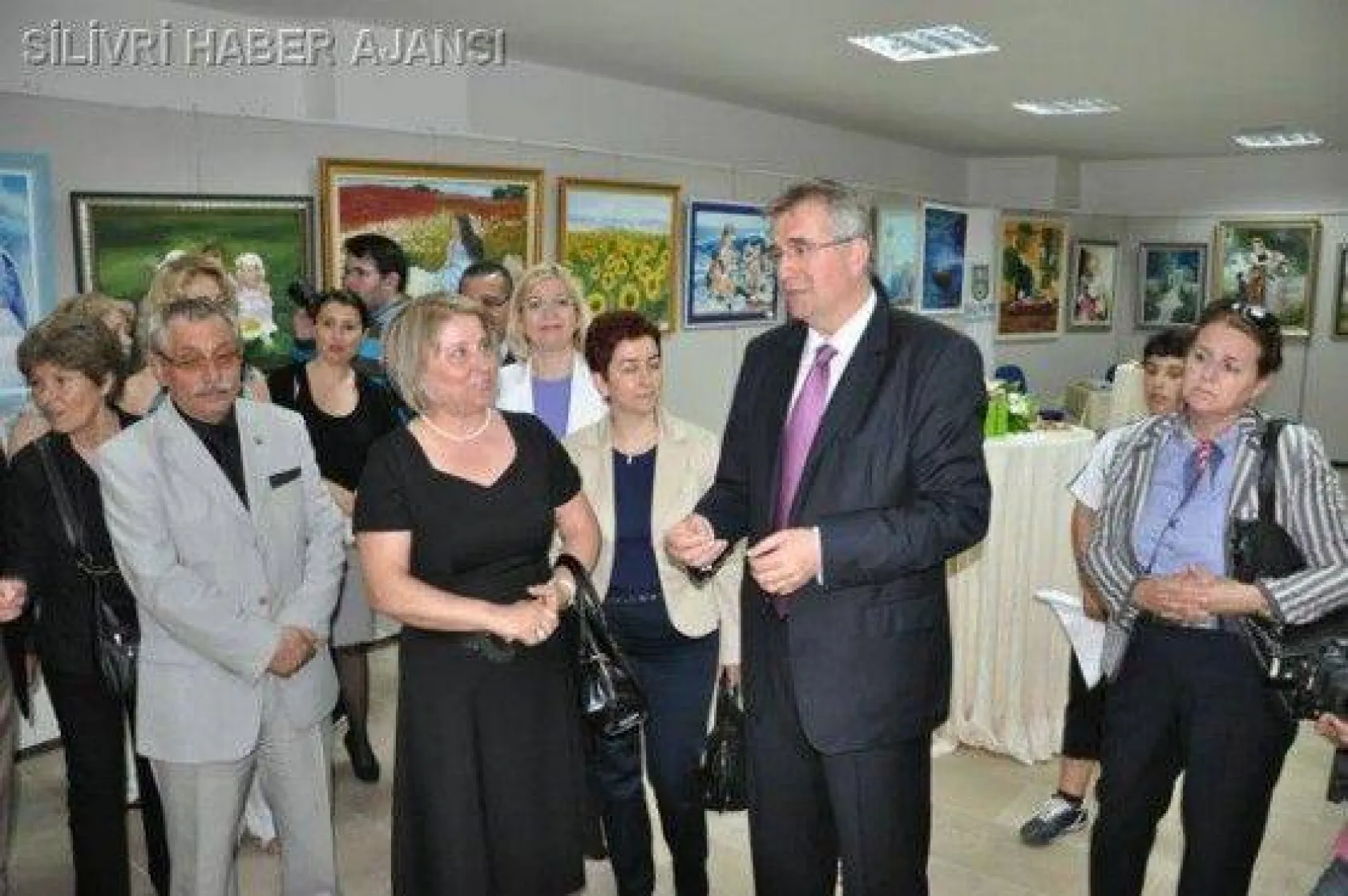 Çatalca Belediyesi sergisi Silivri'de açıldı