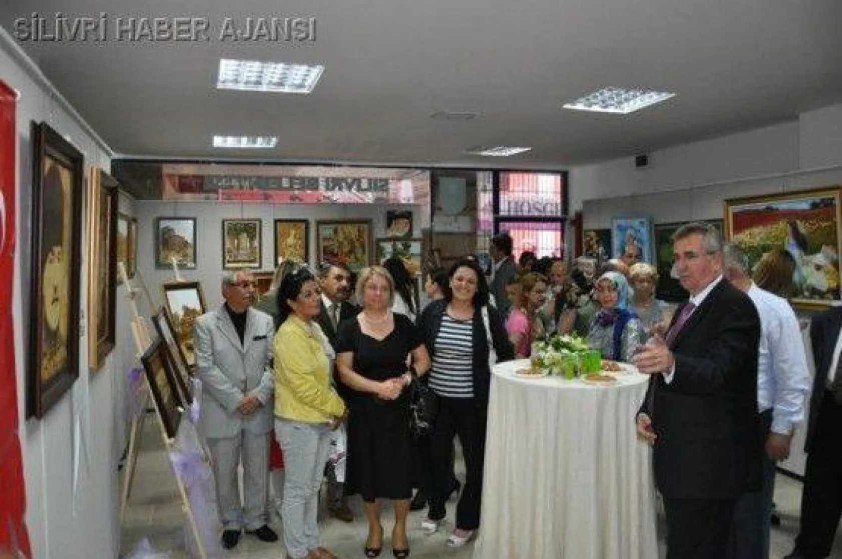 Çatalca Belediyesi sergisi Silivri'de açıldı