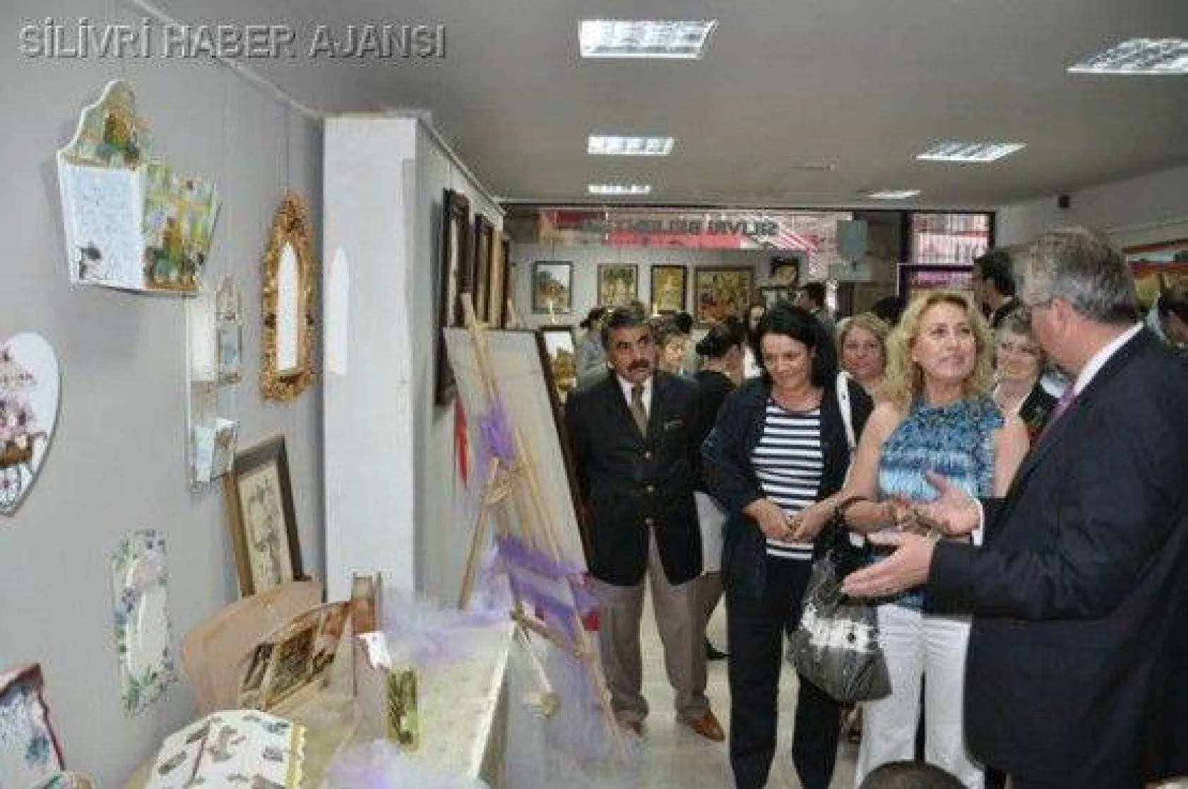 Çatalca Belediyesi sergisi Silivri'de açıldı