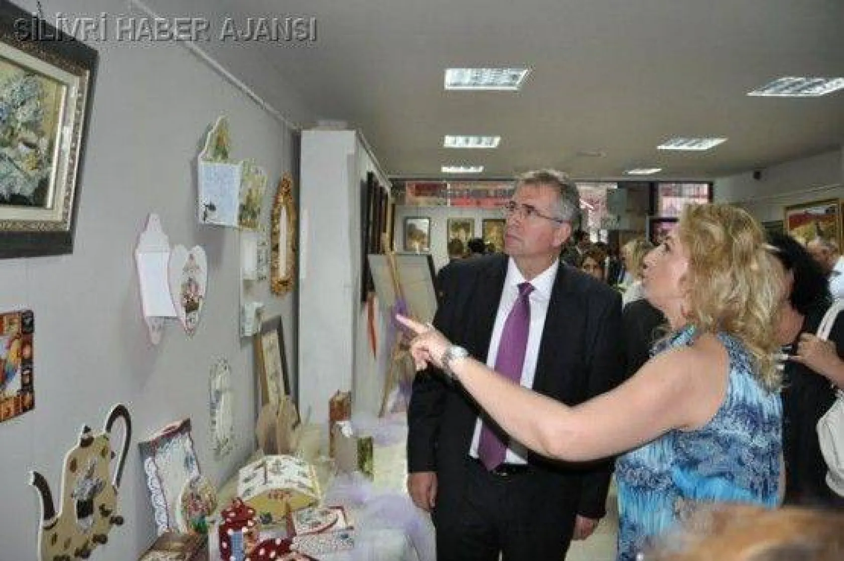 Çatalca Belediyesi sergisi Silivri'de açıldı