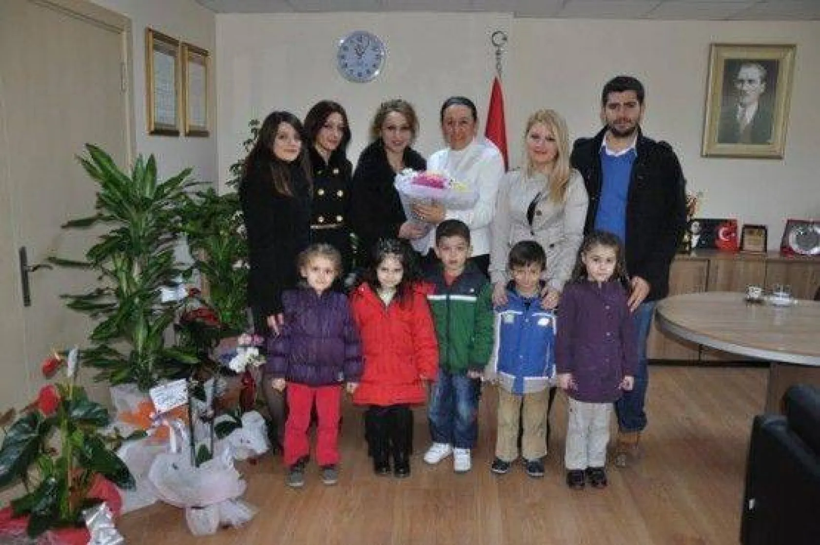 Başkan Demiral'e Ziyaretçi Akını