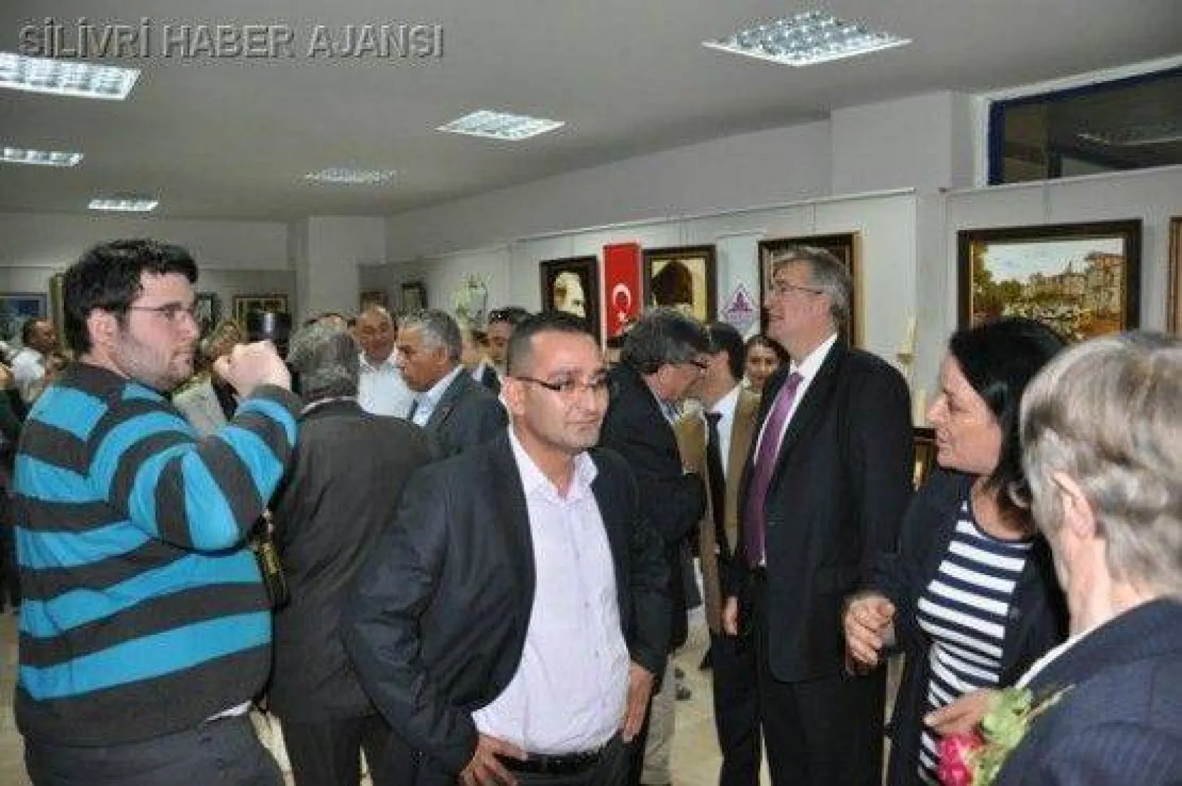 Çatalca Belediyesi sergisi Silivri'de açıldı