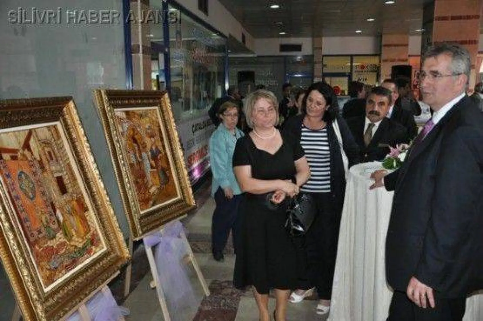 Çatalca Belediyesi sergisi Silivri'de açıldı