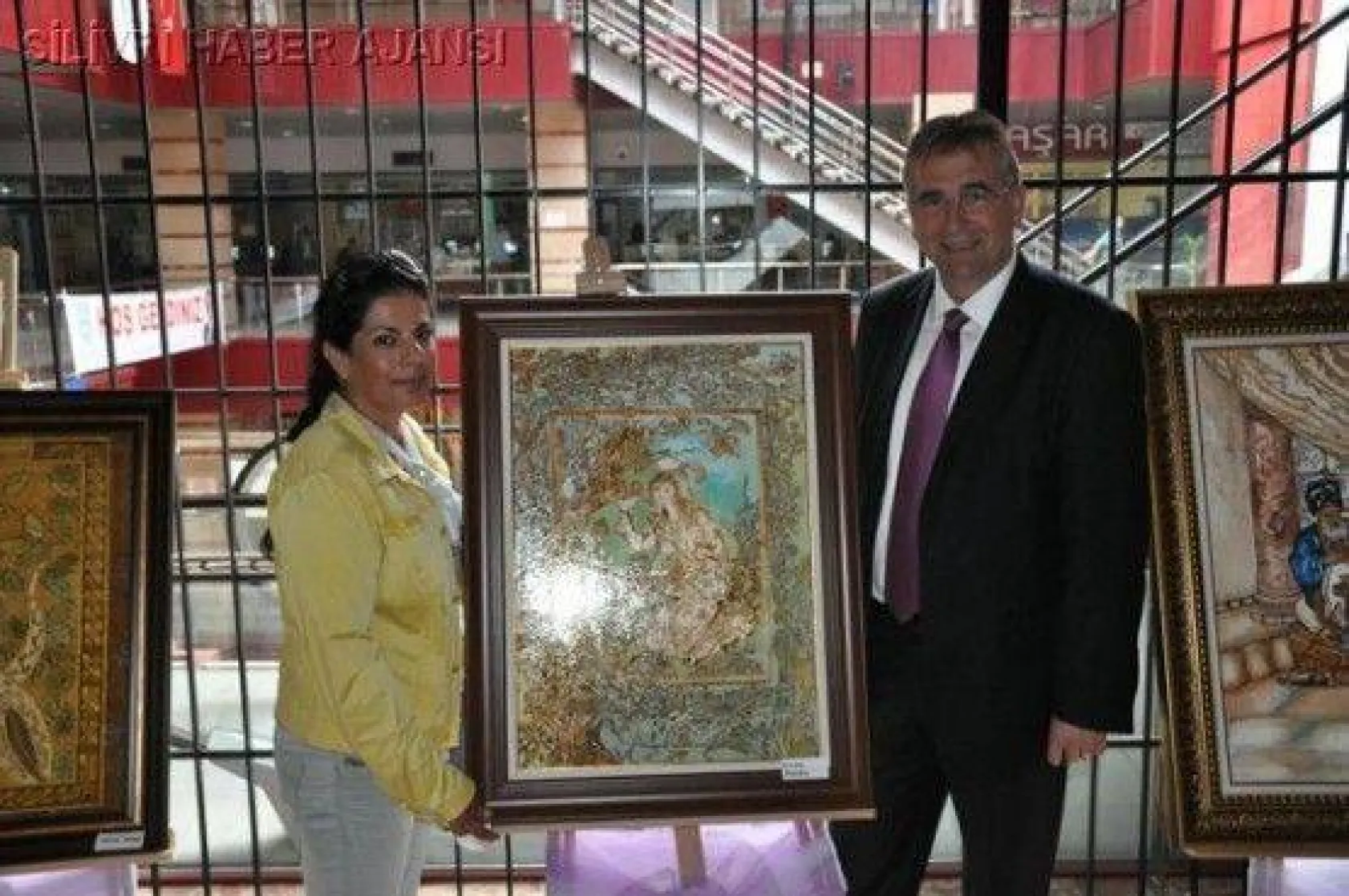 Çatalca Belediyesi sergisi Silivri'de açıldı