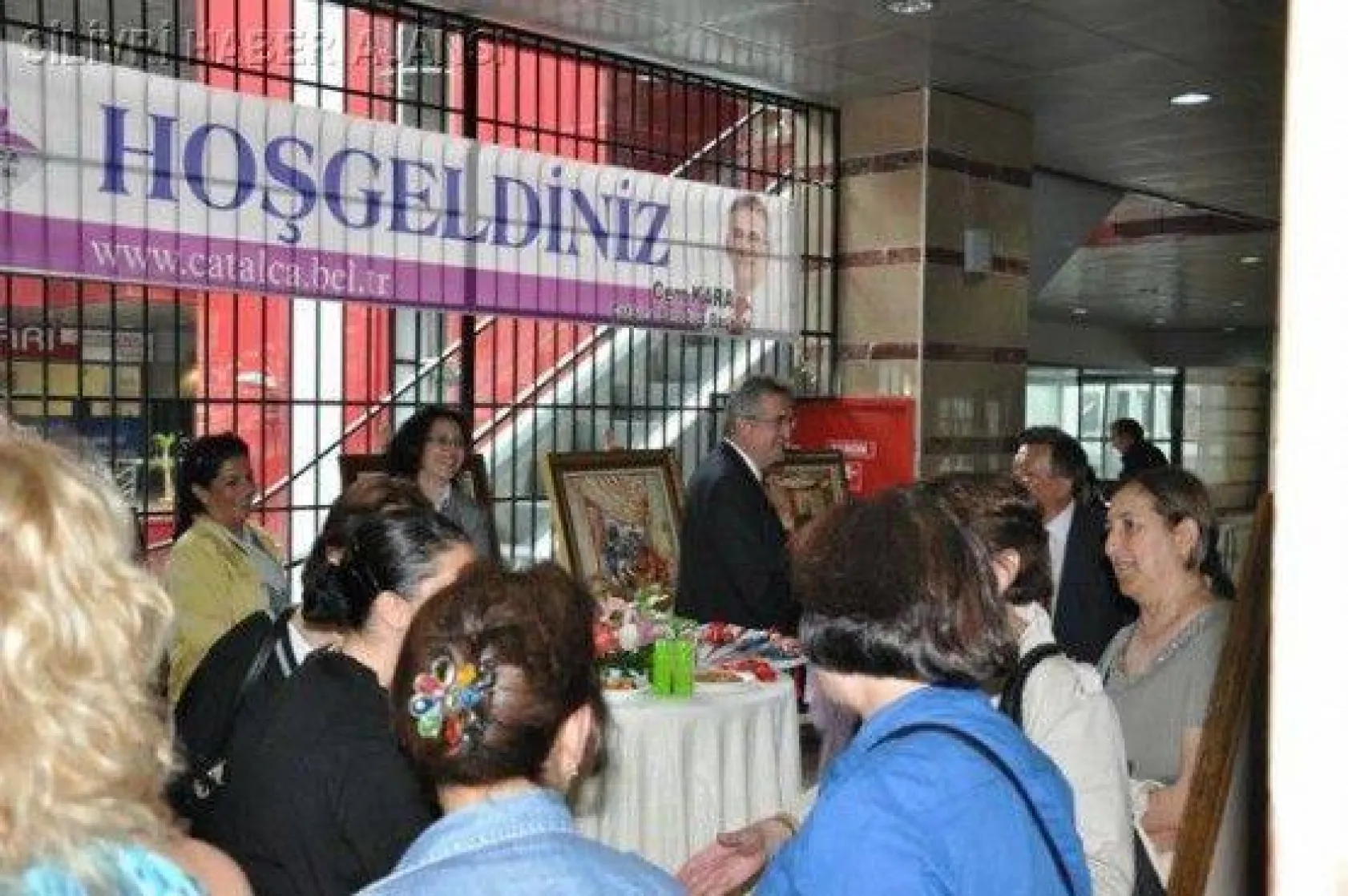 Çatalca Belediyesi sergisi Silivri'de açıldı